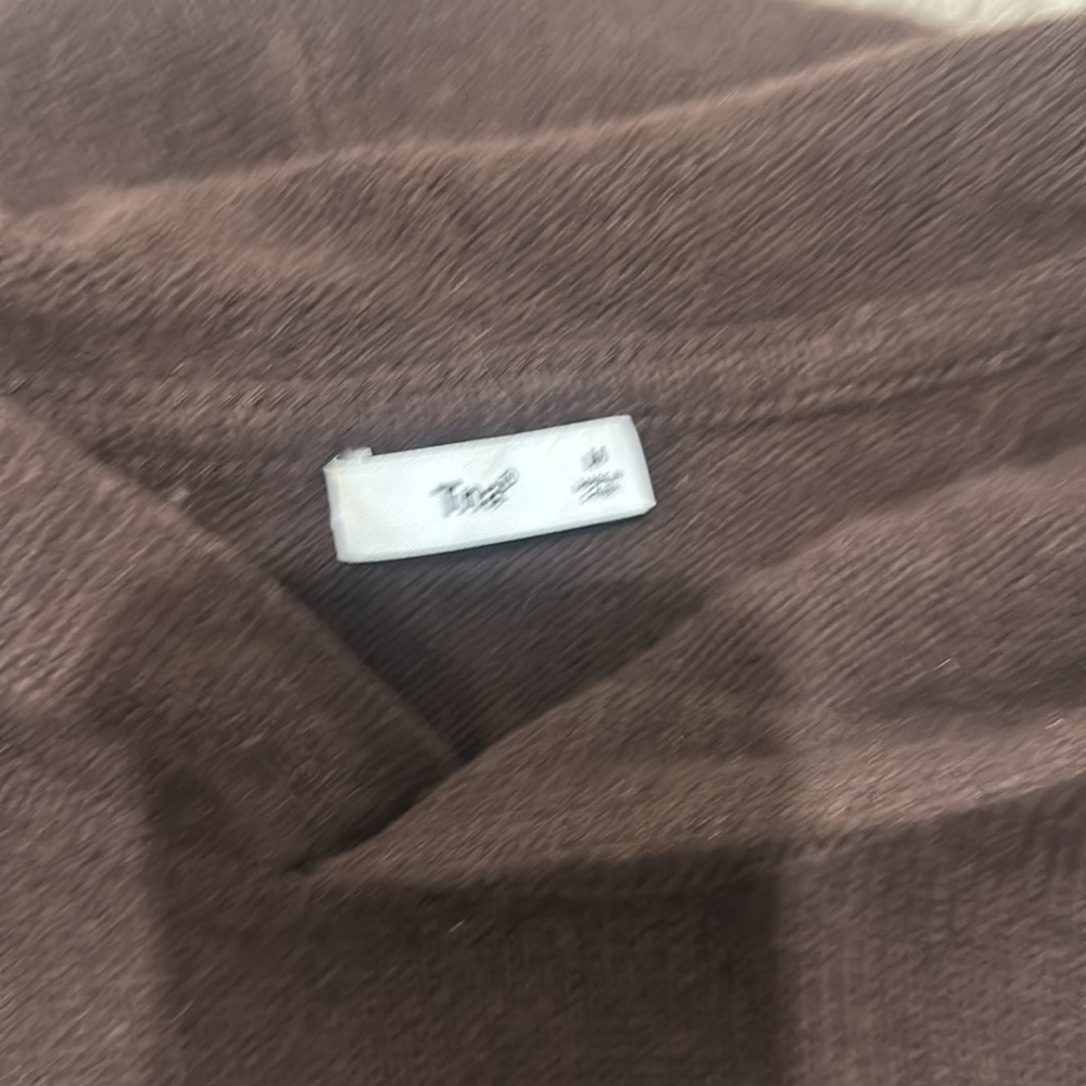 Women’s  Brown Hoodie Sweater - Picture 4 of 4